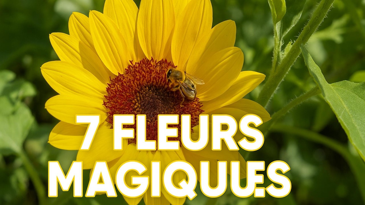 🐝 7 Fleurs ULTRA mellifères à mettre ABSOLUMENT au Potager !