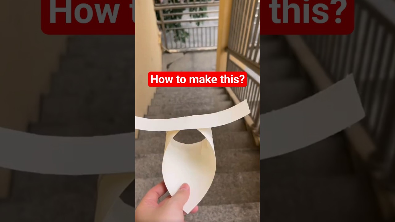 📄 DIY Ring Wing Paper Plane Tutorial &ndash; Easy & Fun Flying Design #airplanes  #shorts