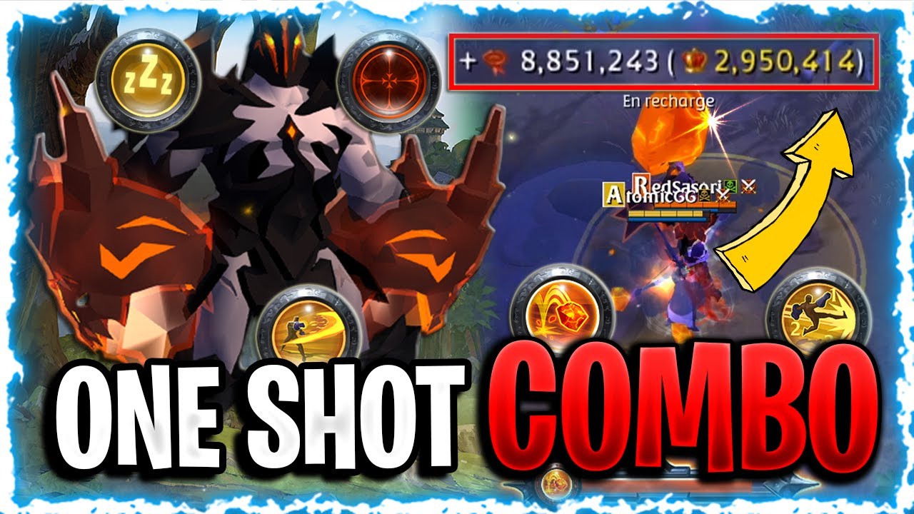 DEADLY COMBO WITH THE HELLFIRE HANDS, THE STRONGEST BY FAR 💖 | ALBION ONLINE 🏹 | PVP COMPILATION #71