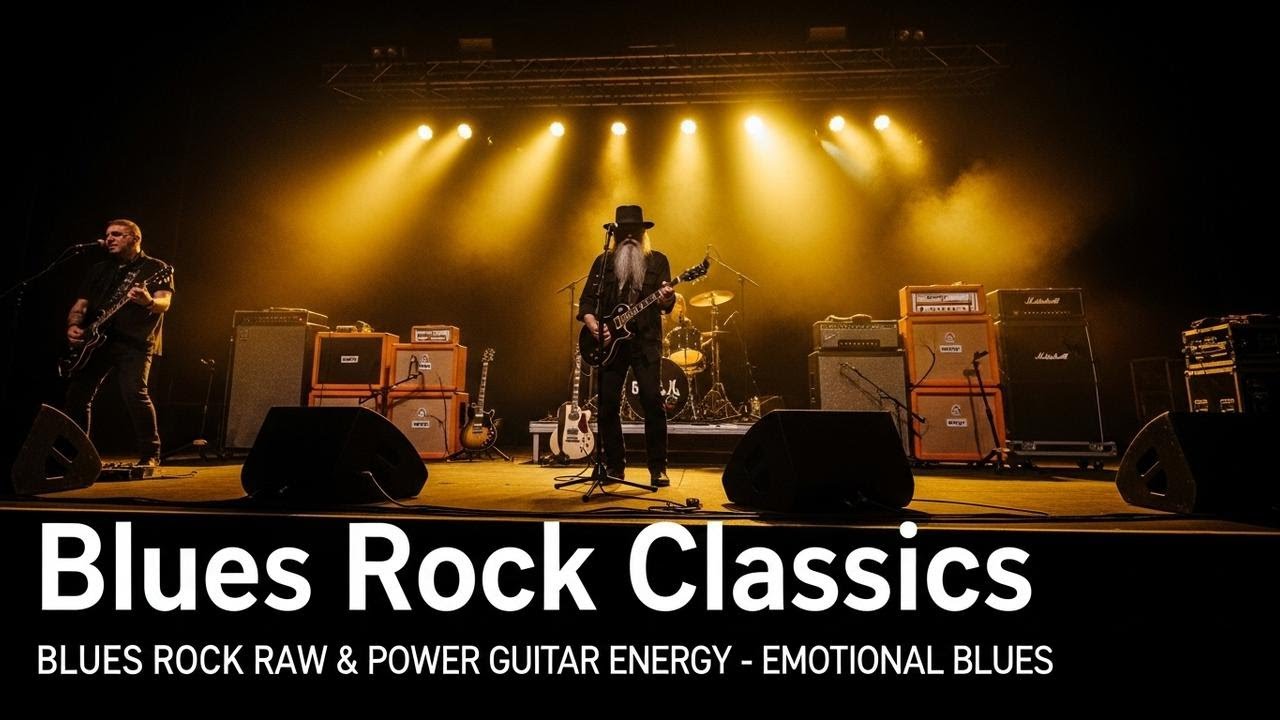 AC DC, Jimi Hendrix, Deep Purple, Led Zeppelin – Epic Guitar Rock & Blues Vibes