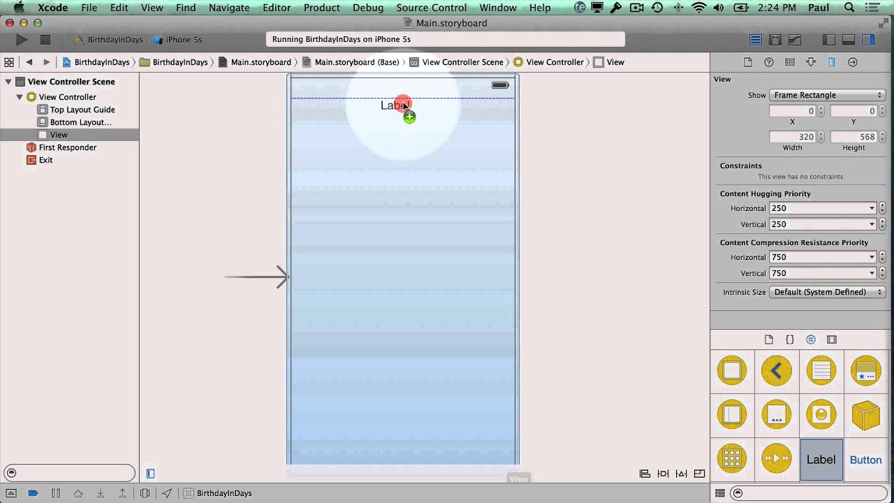Swift 3 - Design Your iPhone App User Interface in Xcode 6 - Make iPhone Apps