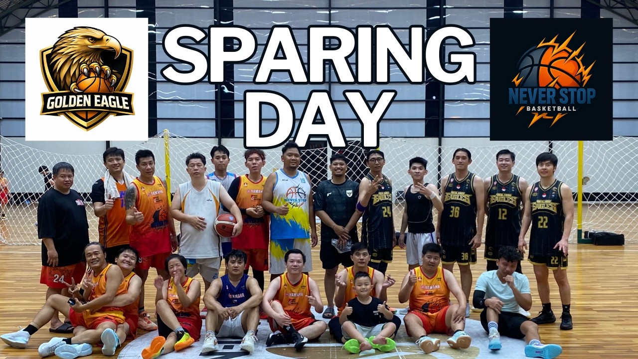 SPARING DAY !! NEVERSTOP BASKETBALL vs GOLDEN EAGLE BASKETBALL #neverstopbasketball