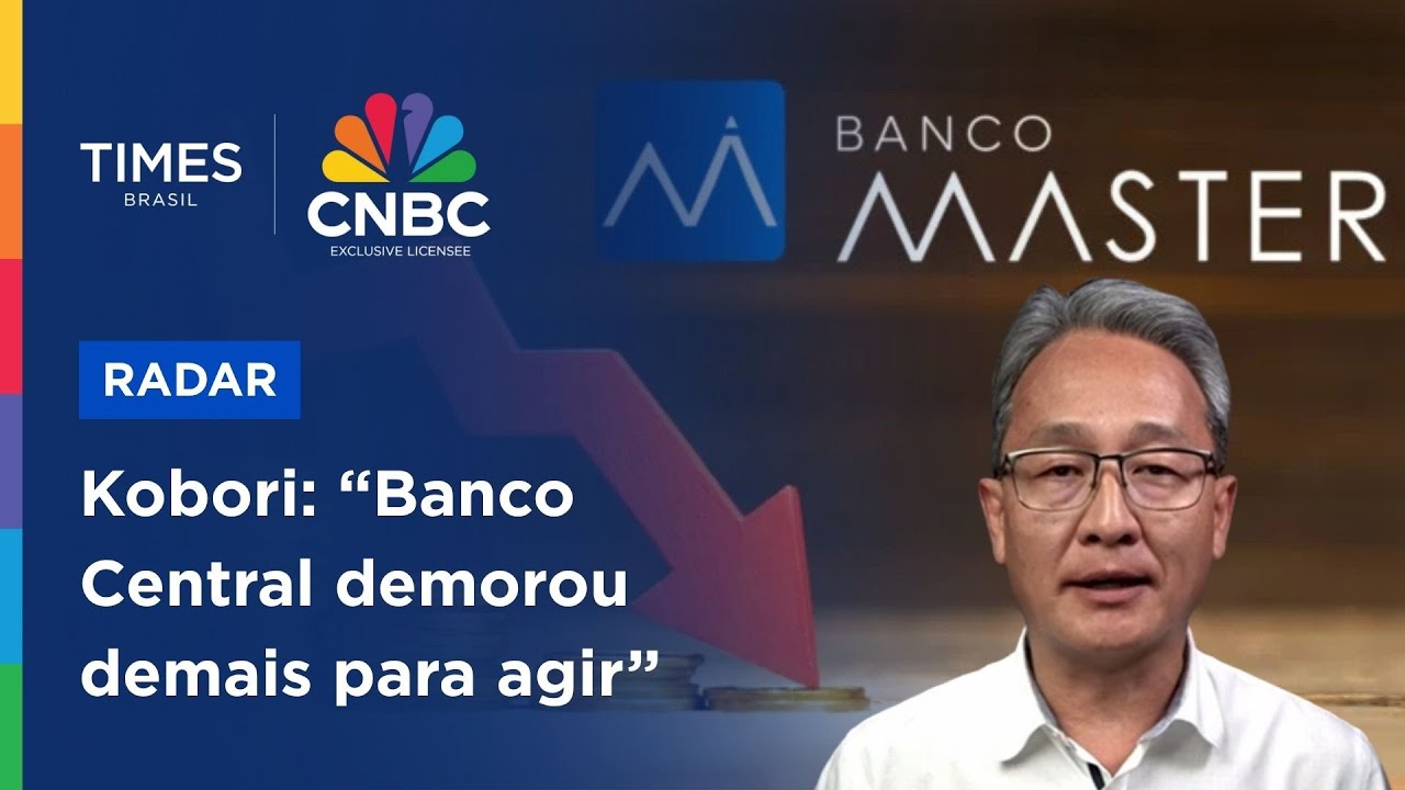 Banco Master sob liquidação: José Kobori detalha crise e consequências para o mercado