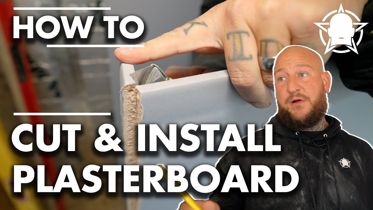 HOW TO CUT PLASTERBOARD / DRYWALL #quick #howto