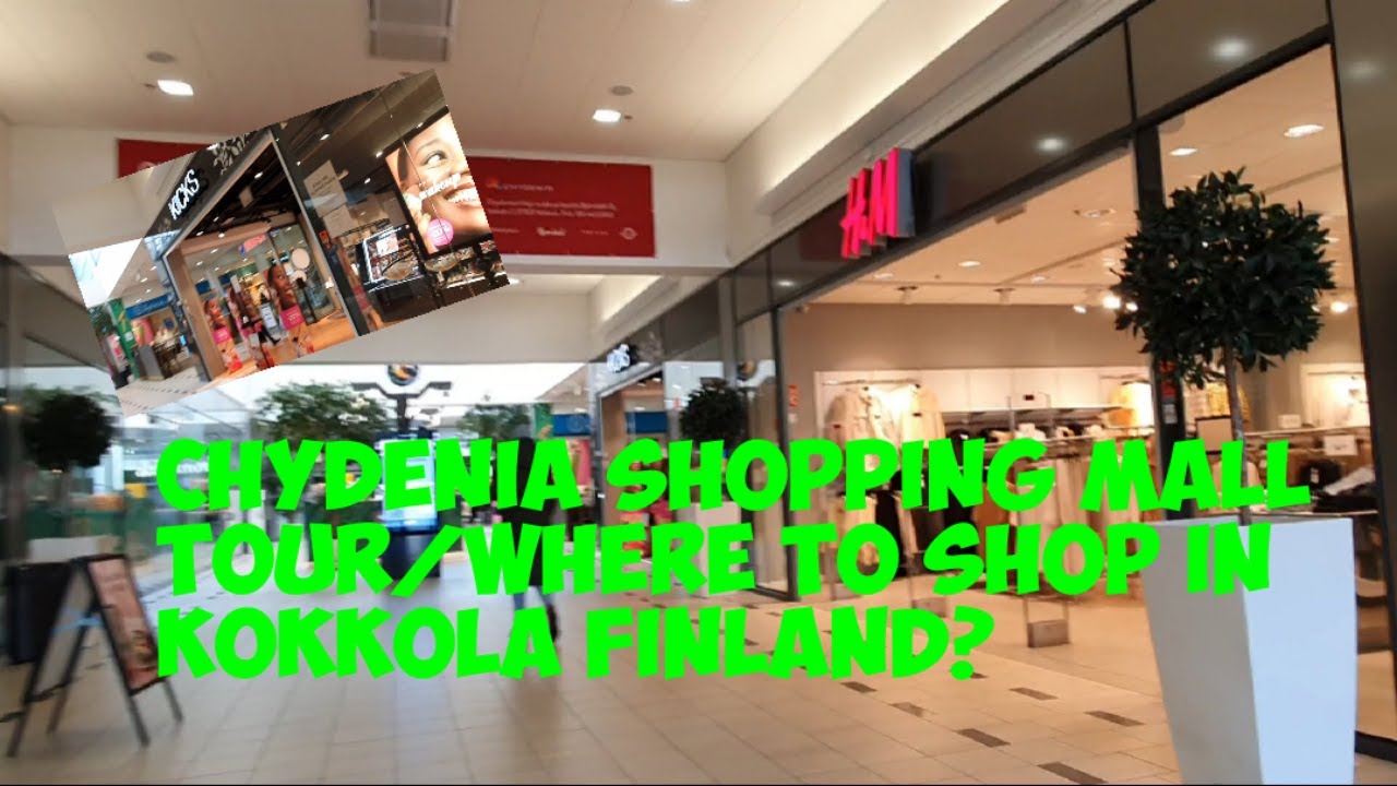 CHYDENIA SHOPPING MALL TOUR/WHERE TO SHOP IN KOKKOLA, FINLAND?/FiNoyMama Channel