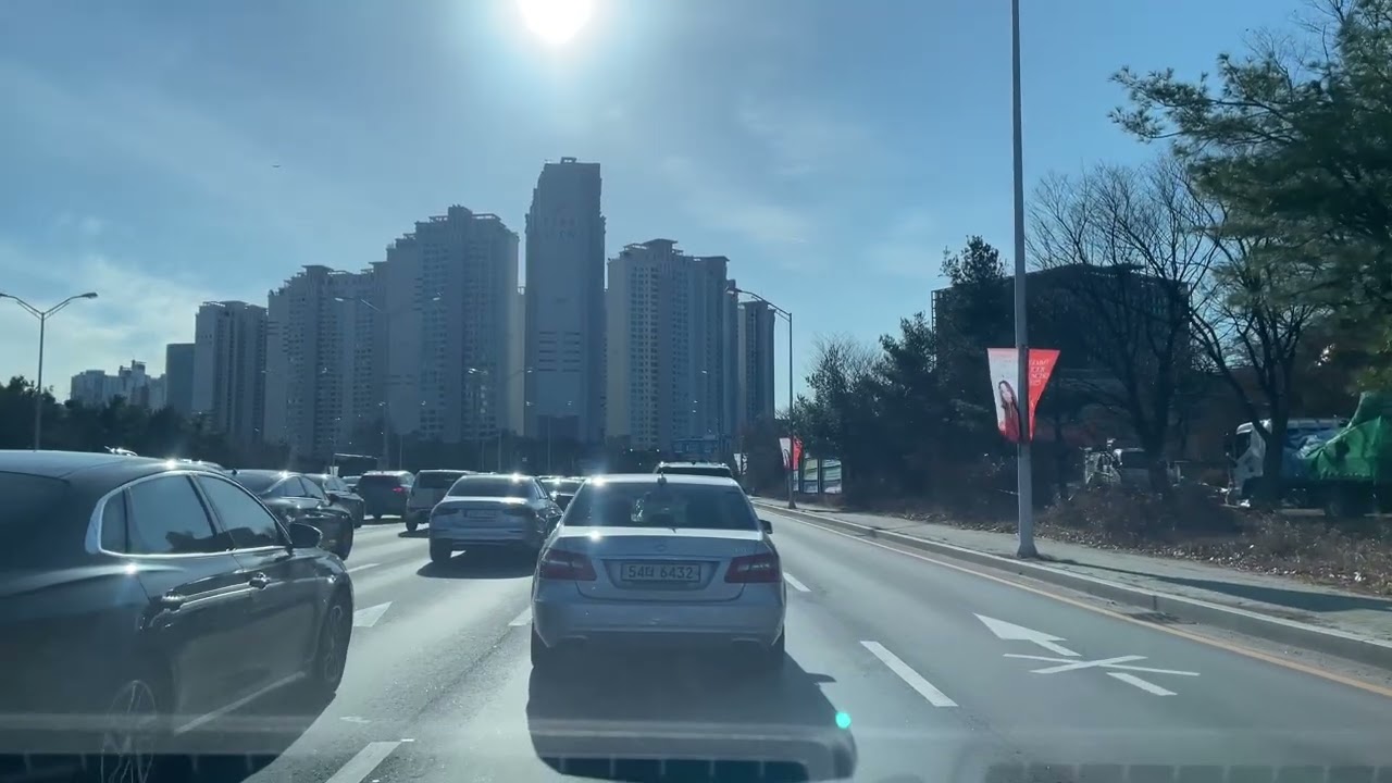 카니발 서울 개포 - 수원 망포 드라이브  4k drive roads