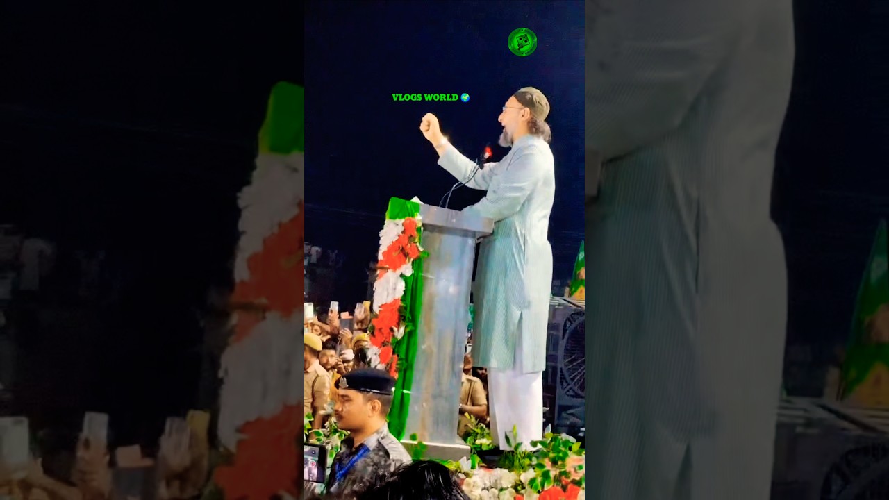 AIMIM Chief Asaduddin Owaisi Sahab 😘 Shaukat Nikal Jaega 🤗 #shorts #owaisi #shortsfeed