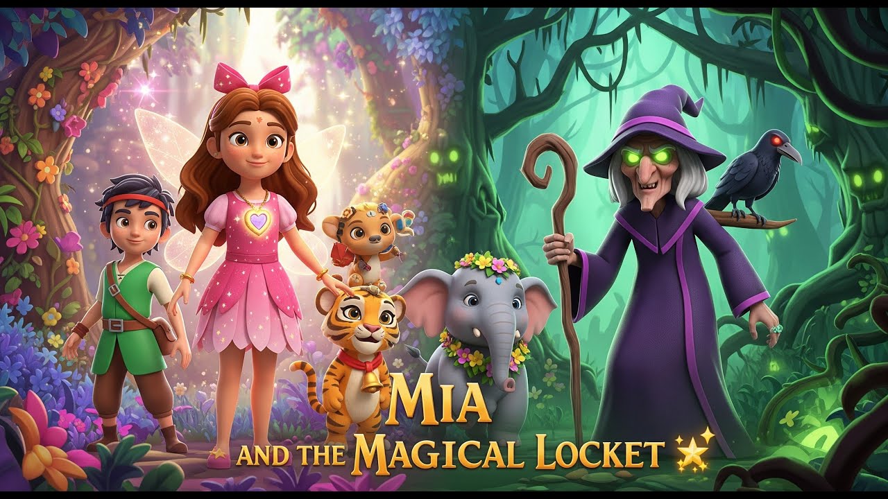 Mia and the Magical Locket – Episode 1 | A Fairy Tale Adventure