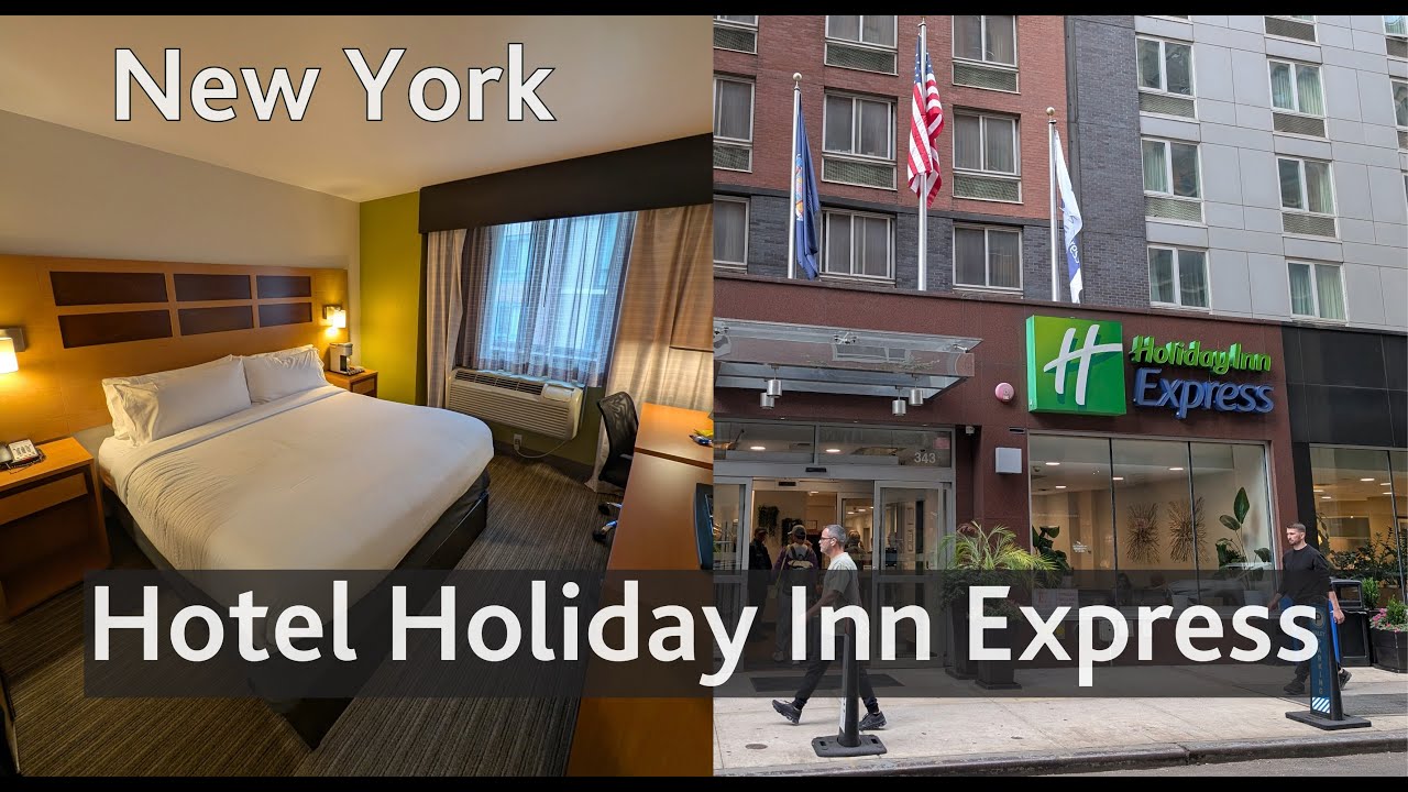🏨 Holiday Inn Express NYC: hotel bueno y barato cerca de Times Square, New York (USA)