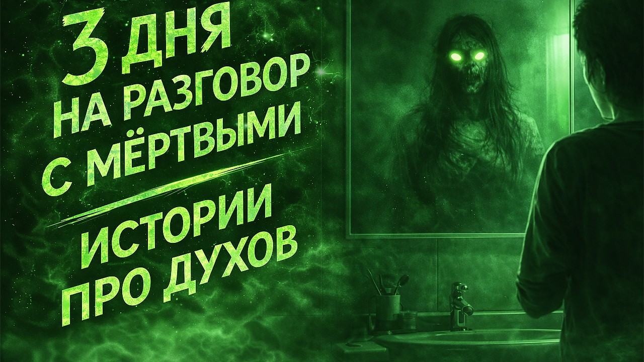 3 ДНЯ НА РАЗГОВОР С МЁРТВЫМИ. Страшные. Мистические. Хоррор
