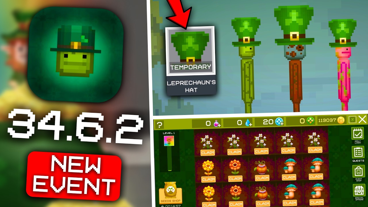 NEW THINGS! NEW GARDEN EVENT HAS STARTED in Melon Playground!
