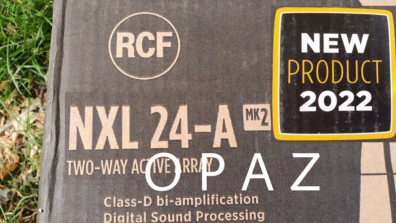 RCF NEW NXL24A-MK2 - (opinion FBT CLA 406.2 / RCF TT808 + TT515)