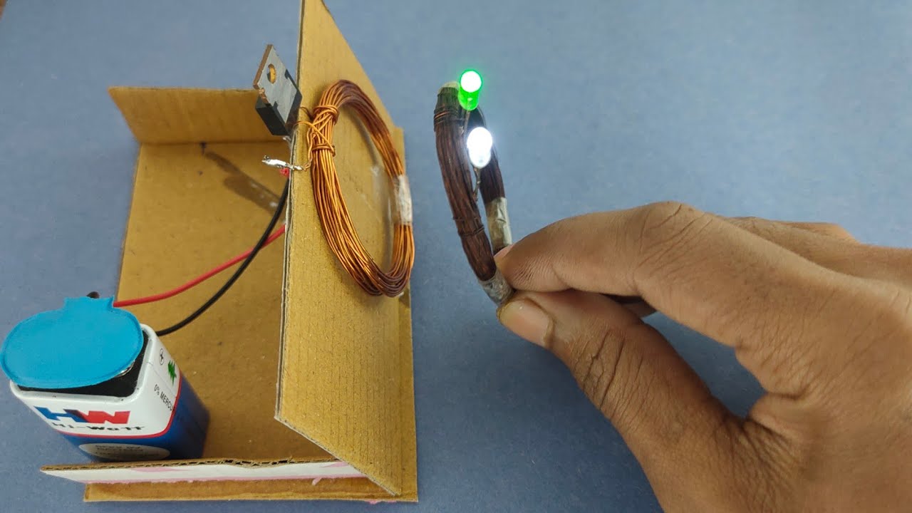 wireless power transfer | science project | MOSFET IRFZ44