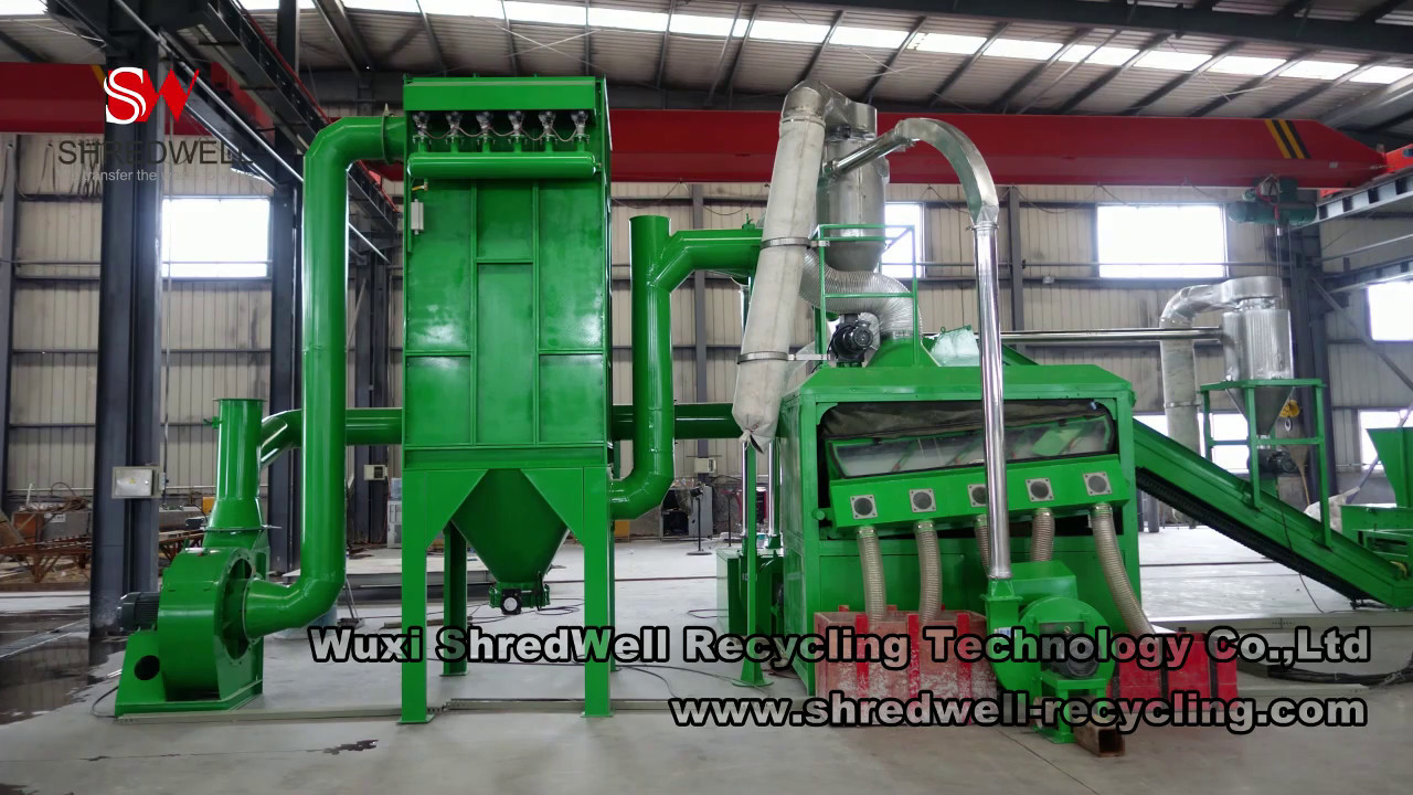 CRL1000 Cable Wire Recycling System | Copper Wire Recycling Machine | SHREDWELL, CHINA