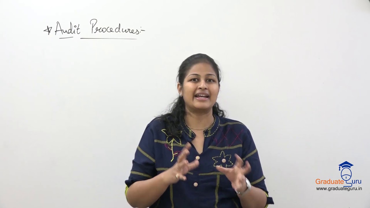 Auditing - Audit Planning, procedures and documentation - Audit procedures