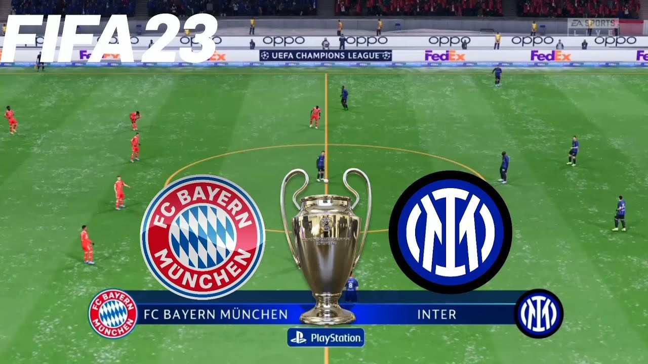 FIFA 23 | Bayern Munich vs Inter Milan - Champions League - PS4 Full Gameplay