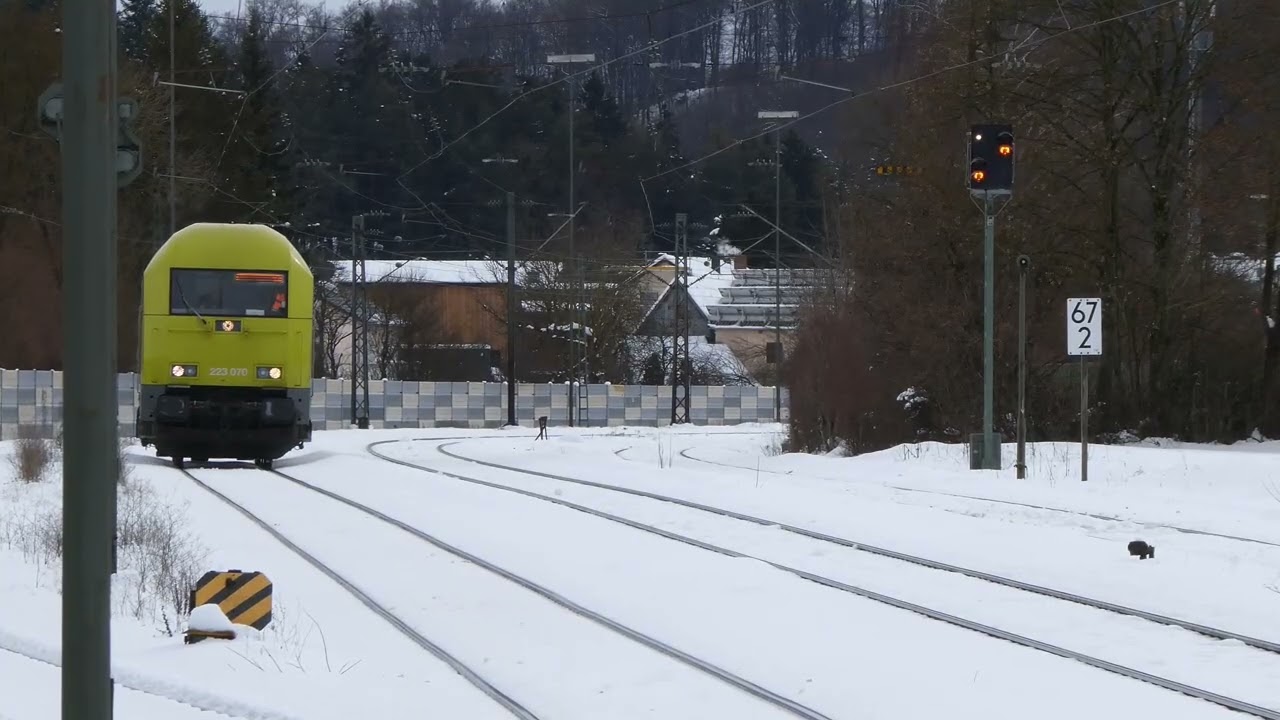 223 070-4 Alpha Trains D-EGOO aktuell vermietet an die Augsburger Localbahn vom 26.01.2026