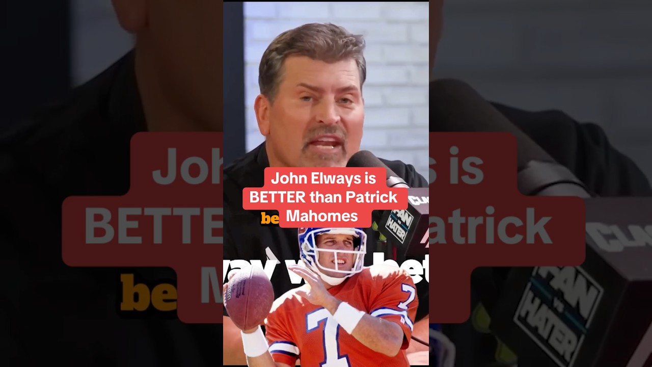 Is John Elway better than Patrick Mahomes? #nfl #football #patrickmahomes #kansascitychiefs
