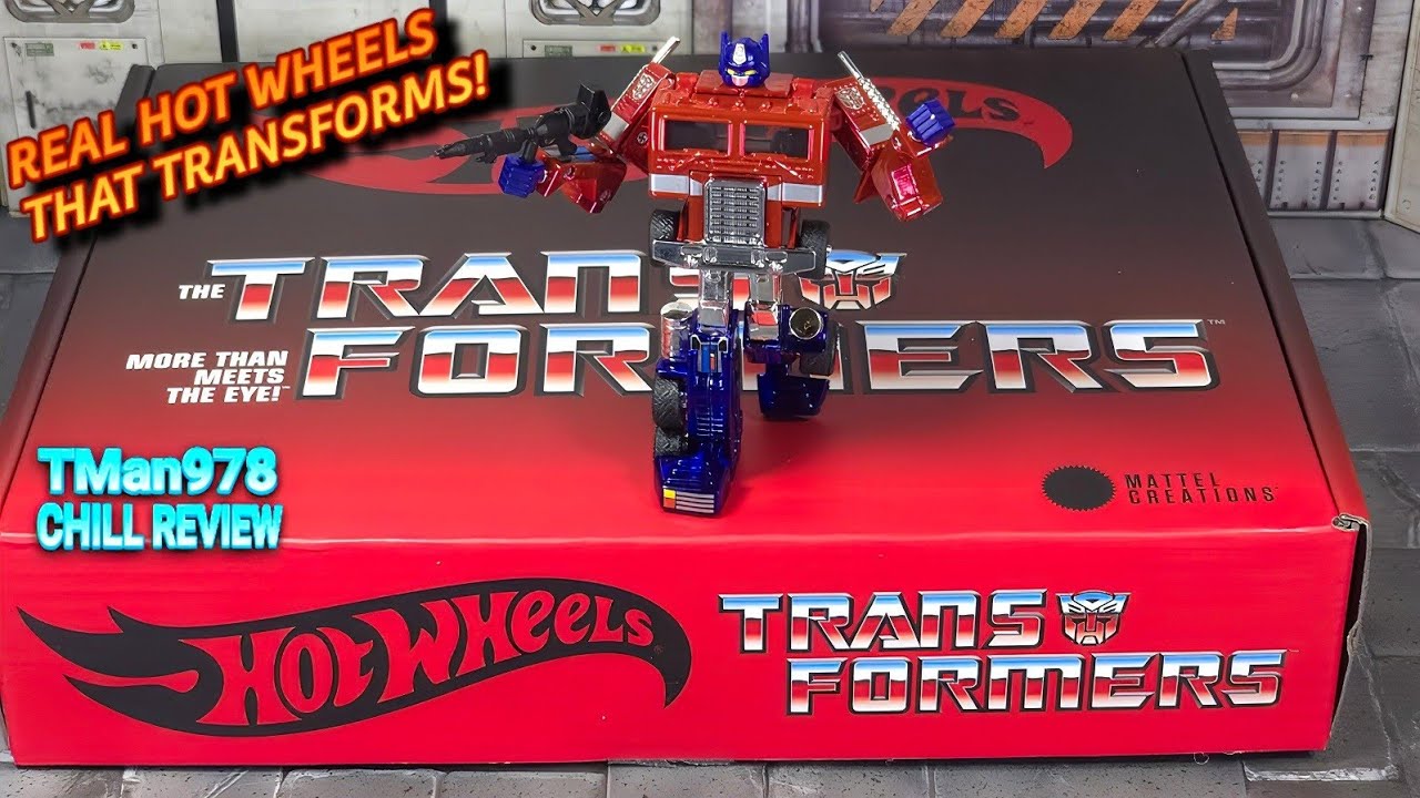 Mattel Transformers Optimus Prime Hot Wheels CHILL REVIEW