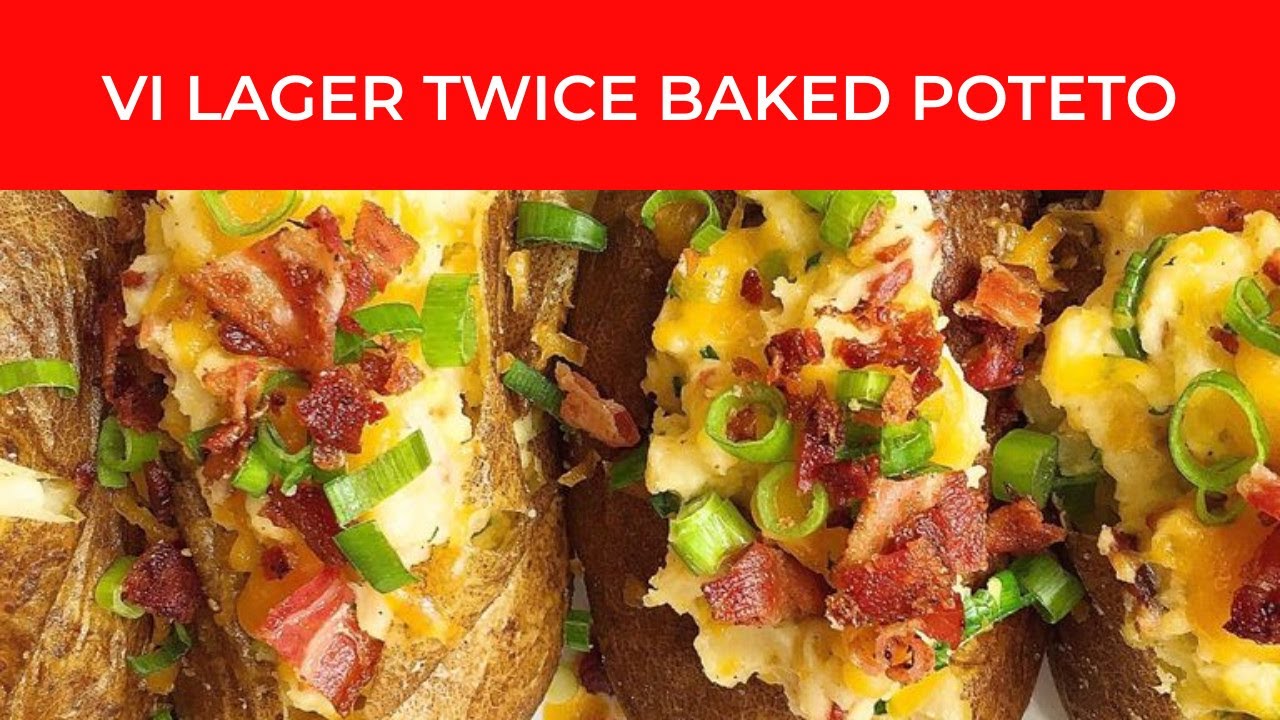 Vi lager Twice baked poteto