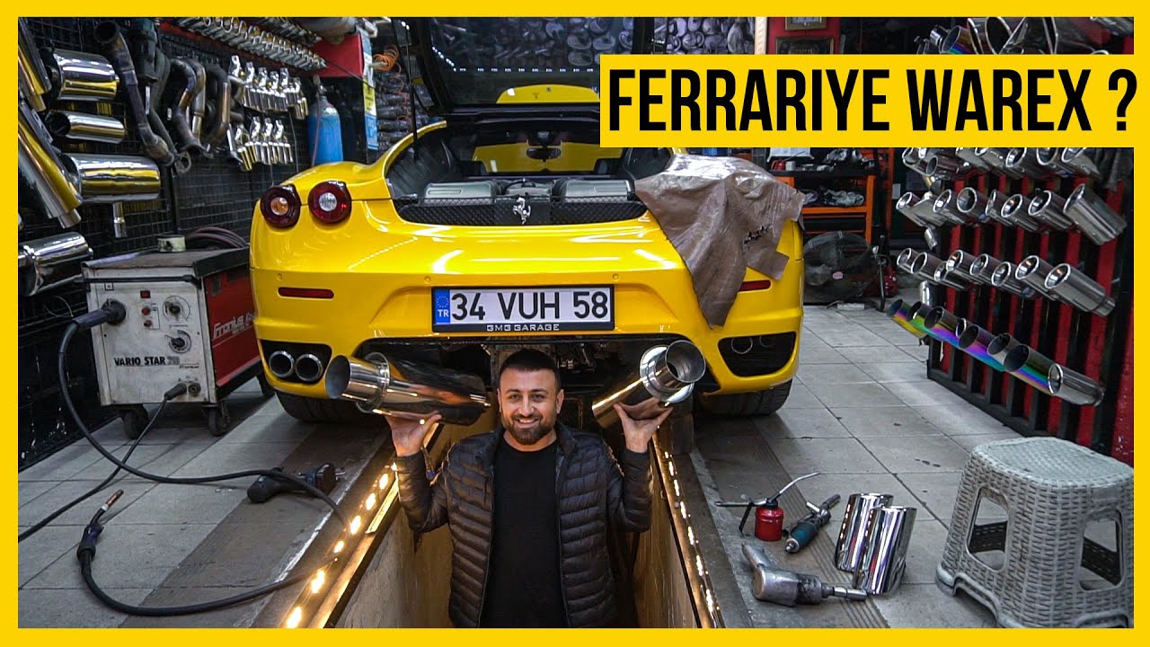 Ferrari'ye Egzoz Yaptık ! &Ccedil;ift Warex Taktık | &Uuml;NAL TURAN