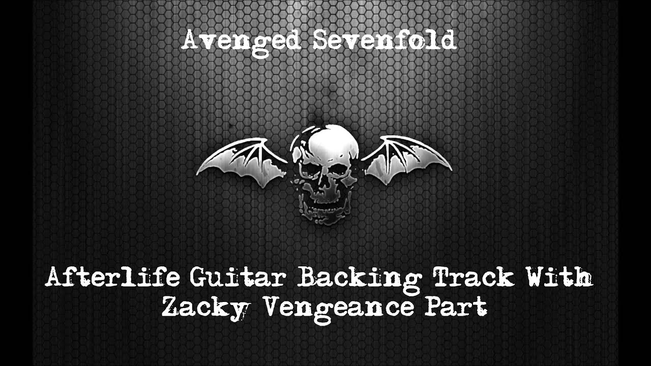 Avenged Sevenfold - Afterlife Guitar Backing Track With Zacky Vengeance Guitar Part - With Vocals