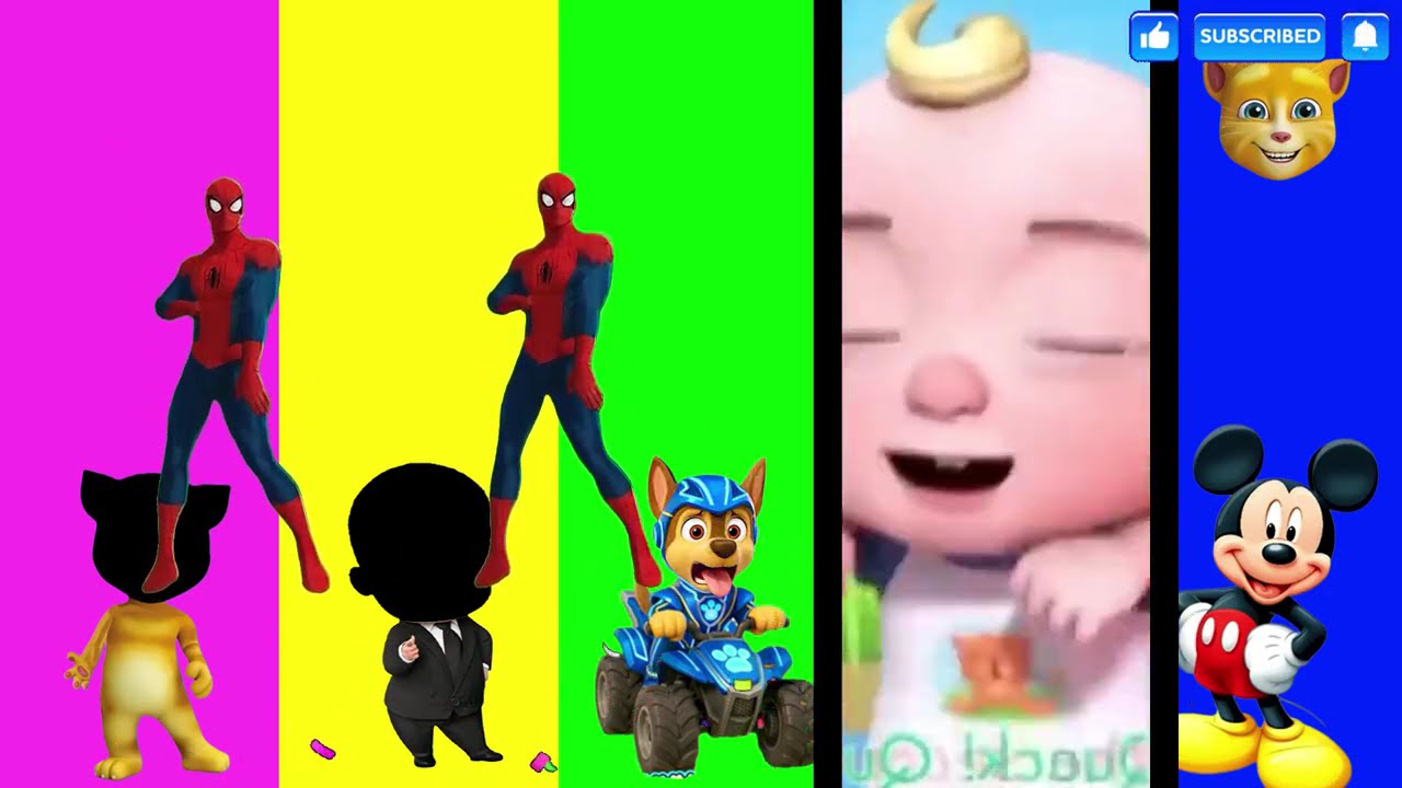 Wrong eyes👀 NEW EPISODES/ Sheriff Labrador x Rocky & BabyBoss Puzzle Wrong HeadsEYE PUZZLE WORLD