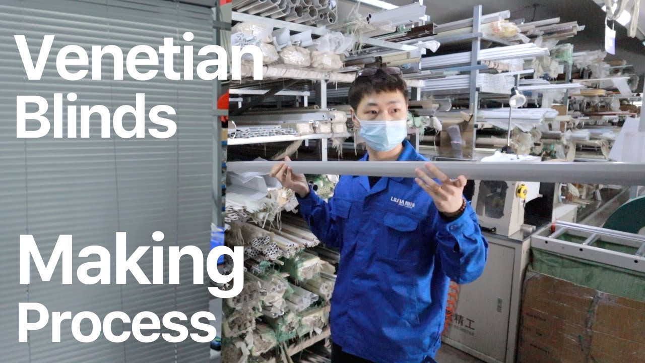 How to make Aluminum Venetian blinds | supplier factory explore | review |LIUJIA
