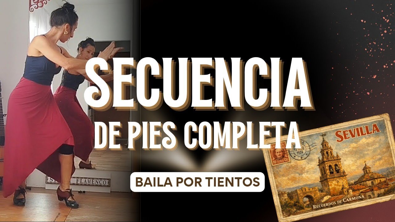 APRENDE Y PRÁCTICA SECUENCIA DE UNIÓN DE FALSETA Y LETRA | Baila por Tientos|