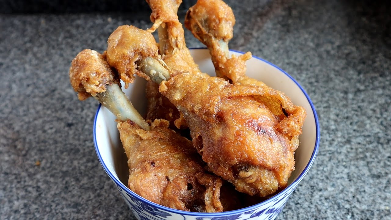 香酥鸡腿最好吃的做法，外酥里嫩，营养好吃不油腻，实在太香了！Crispy Chicken Drumsticks