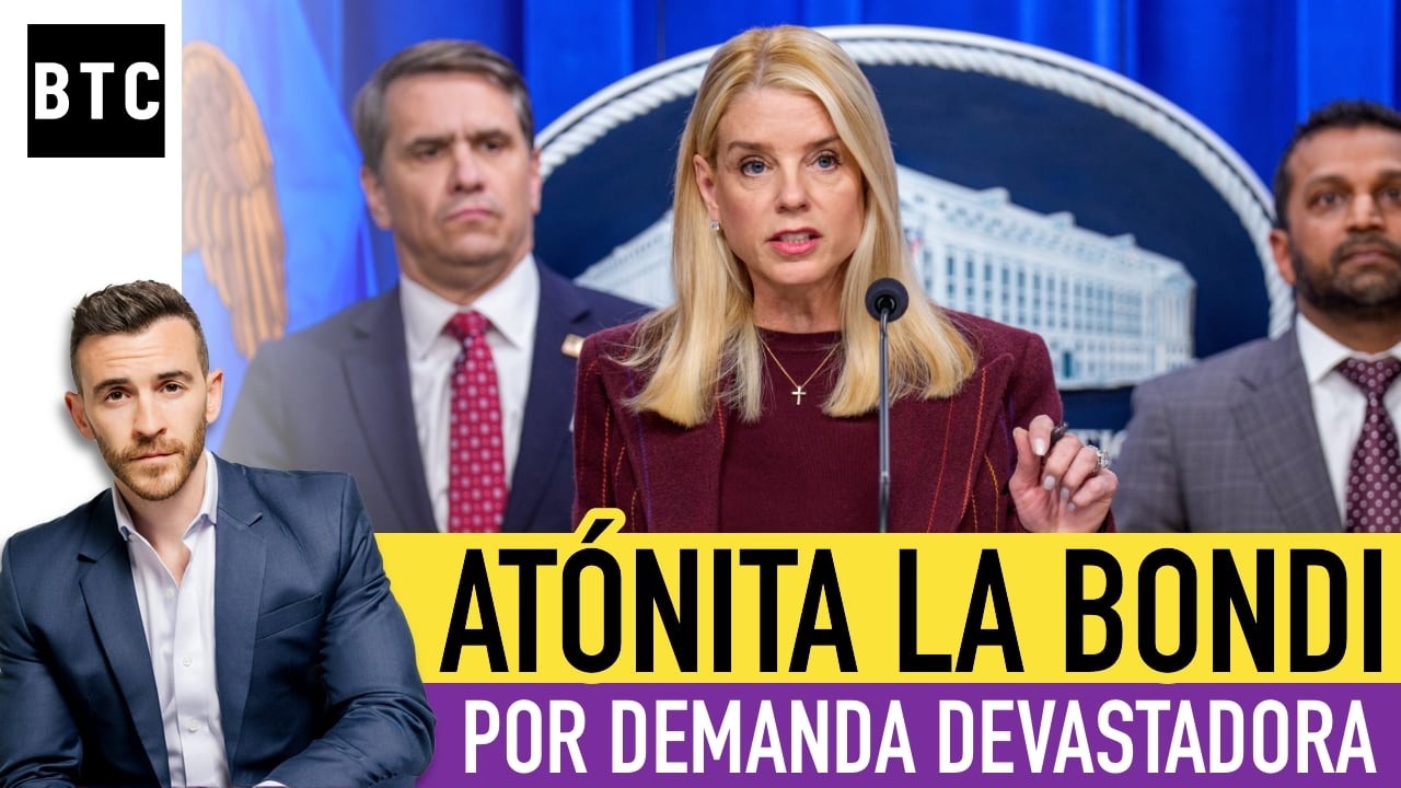 ANTÓNITA PAM BONDI por otra demanda devastadora