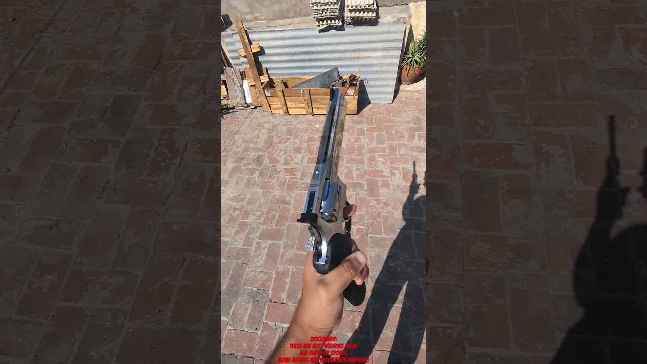 Dan wesson 6 inch most powerful CO2 air Revolver in India no license needed