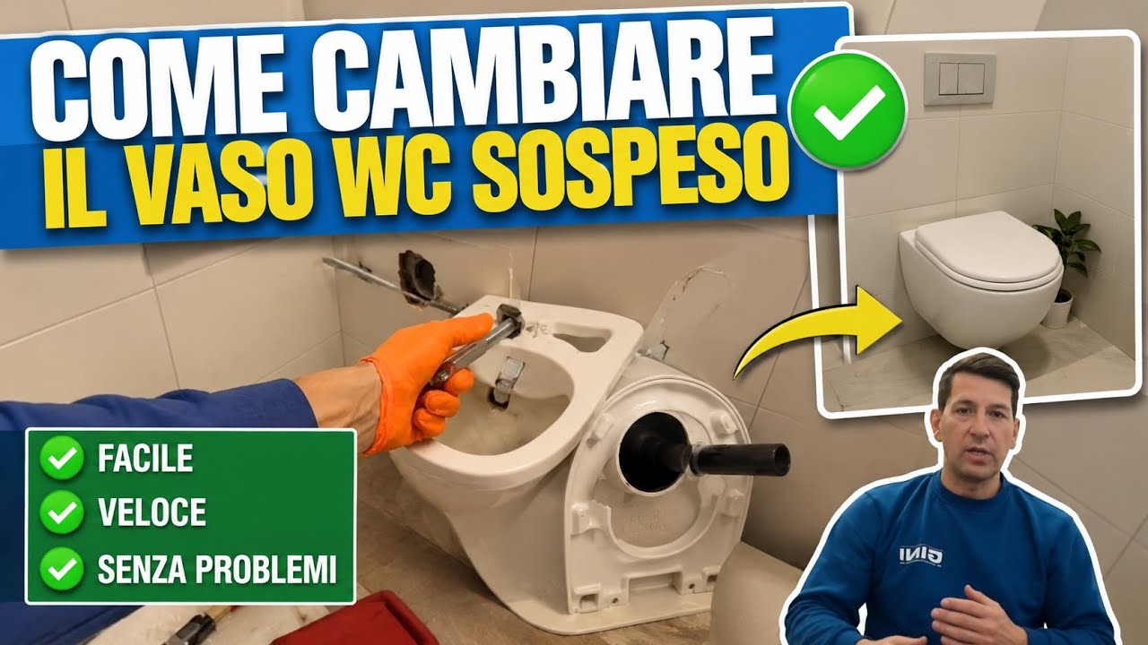 Come cambiare il vaso sospeso🤯#vasowc#vasosospeso#idraulicofaidate