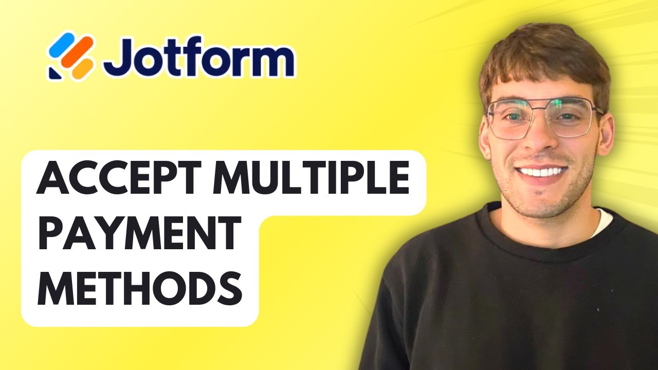 Как принимать несколько способов оплаты с помощью Jotform