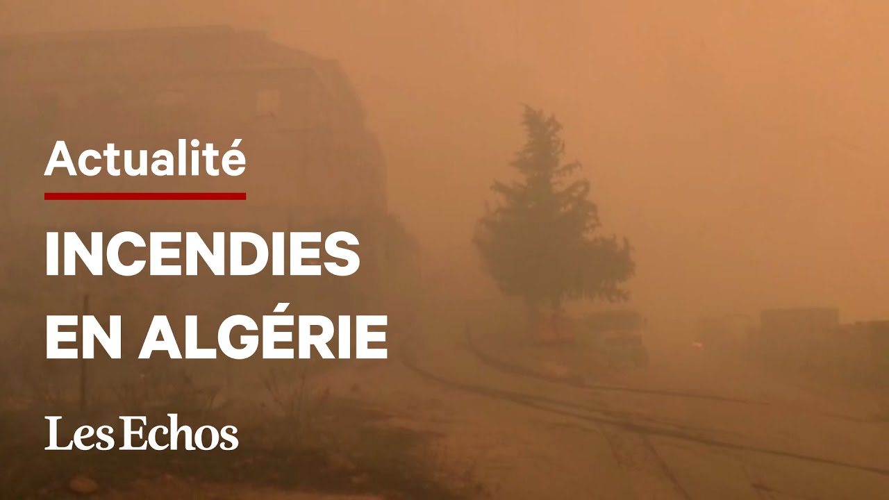En Algérie, plus de 40 morts dans des incendies qui ravagent le nord