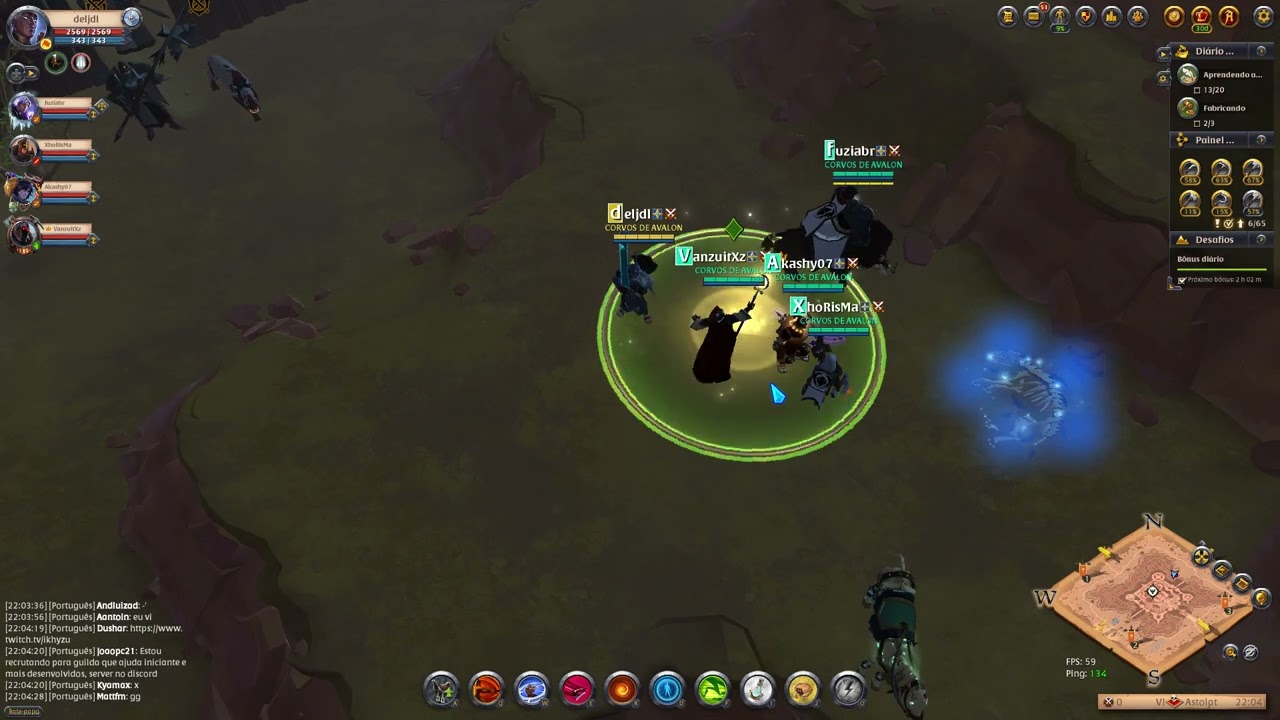 Albion Online Mamute - Corvos de Avalon