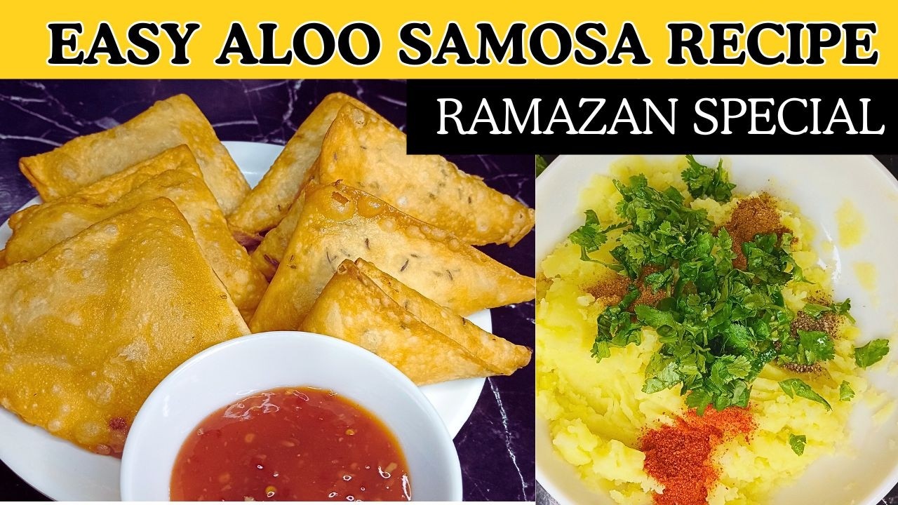 Aloo Samosa Recipe Ramadan Special | Samosa Banane ka Tarika | Easy Samosa Folding Tutorial
