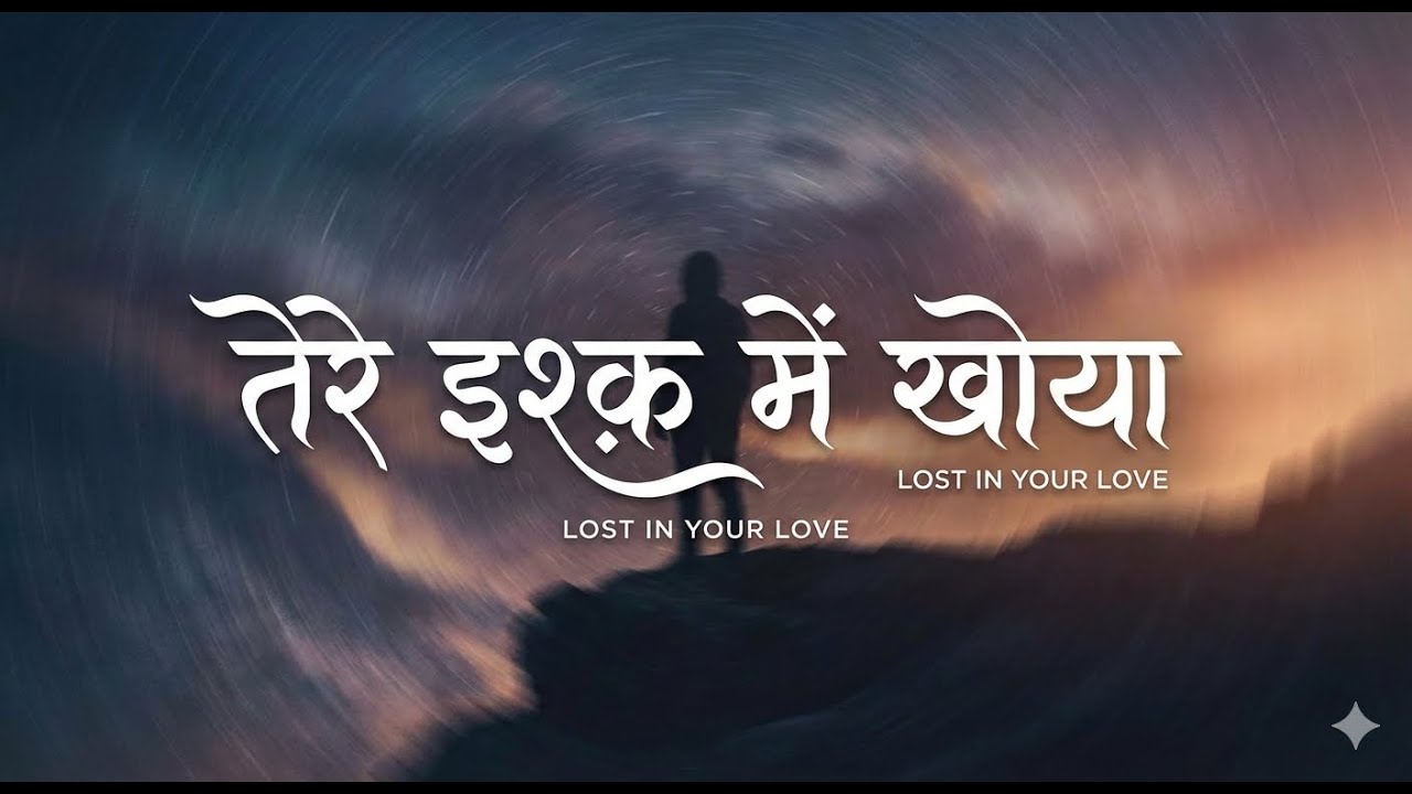 तेरे इश्क़ में खोया 💔 | Melodic Rap Love Song | Hindi Romantic Rap 2025