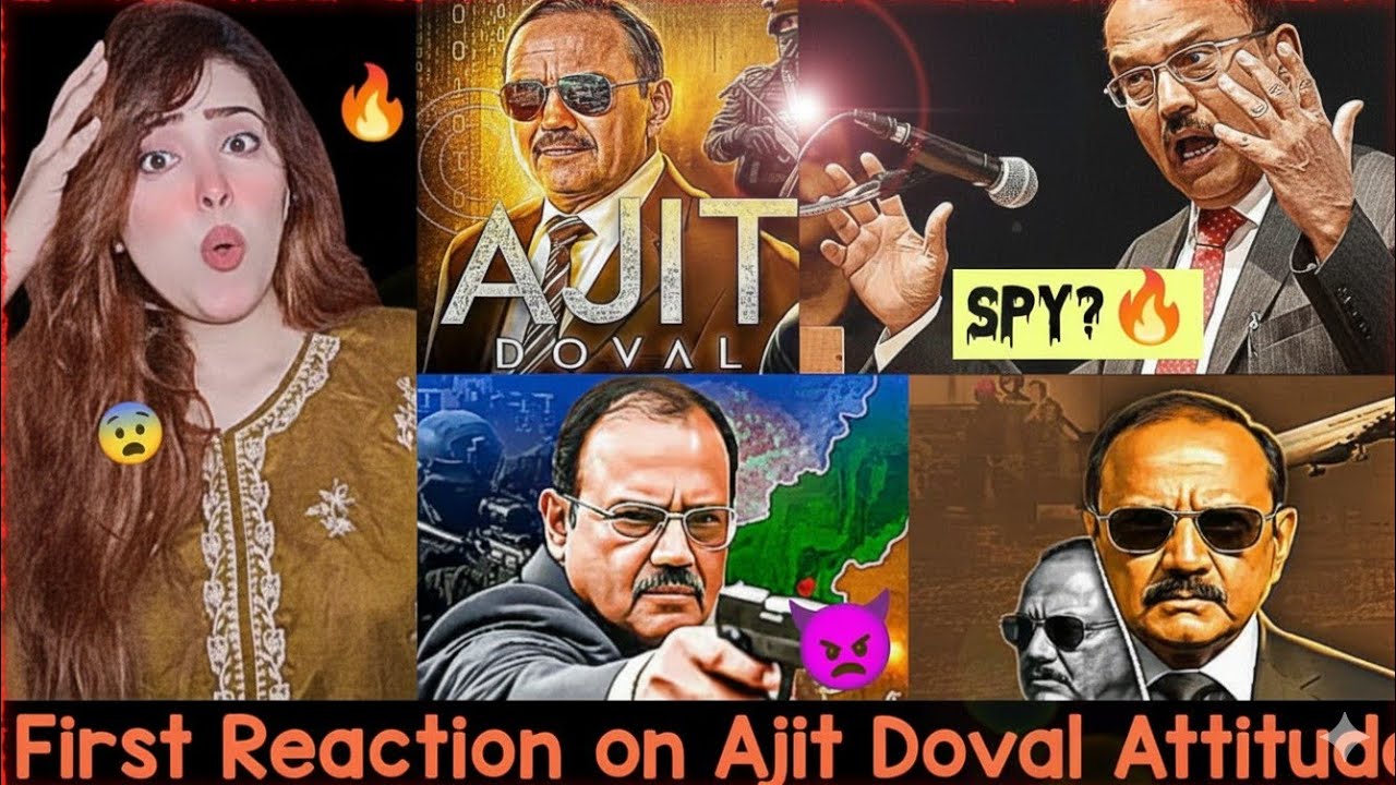 Reaction on Indian Spy AJIT DOVAL Attitude🔥😈 | Indian Special Forces