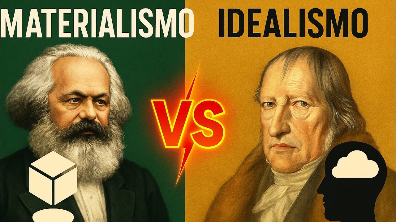 MATERIALISMO vs IDEALISMO