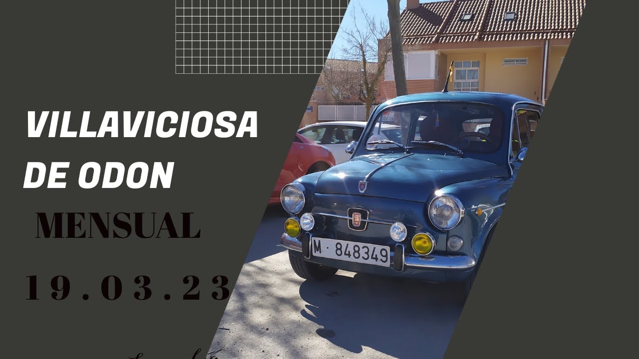 💙🚗🚕💚Concentración de Clasicos en Villaviciosa de Odon (Madrid) 20 de marzo de 2023