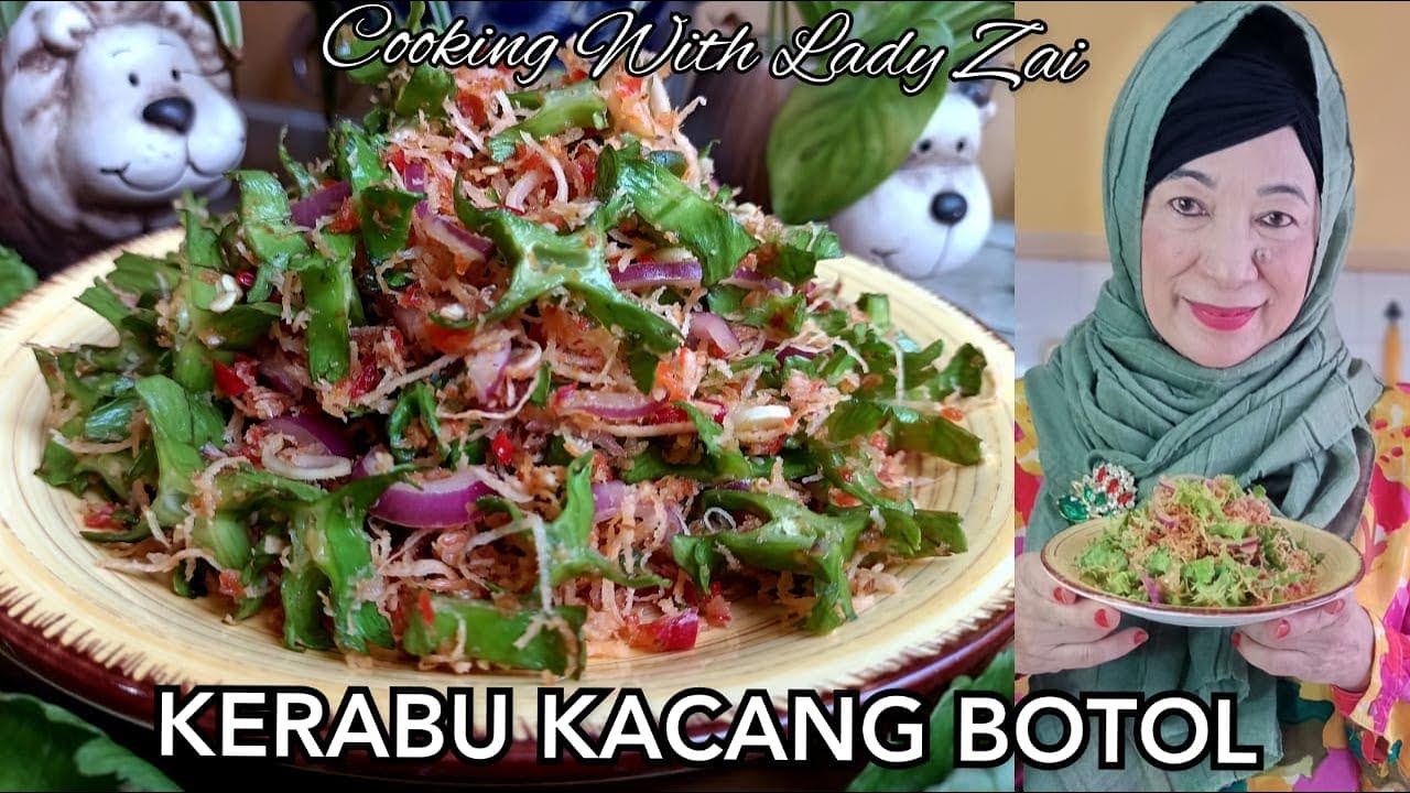 Kerabu Kacang Botol Healthy Malaysian Salad  Gerenti Sodap by Chef Zaidah