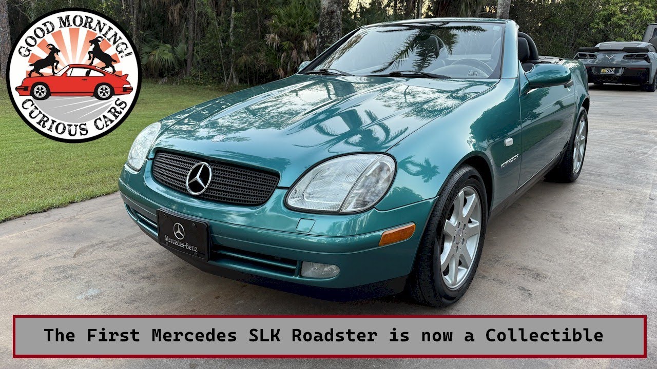 The First Mercedes-Benz SLK Roadster is Now a Collectible