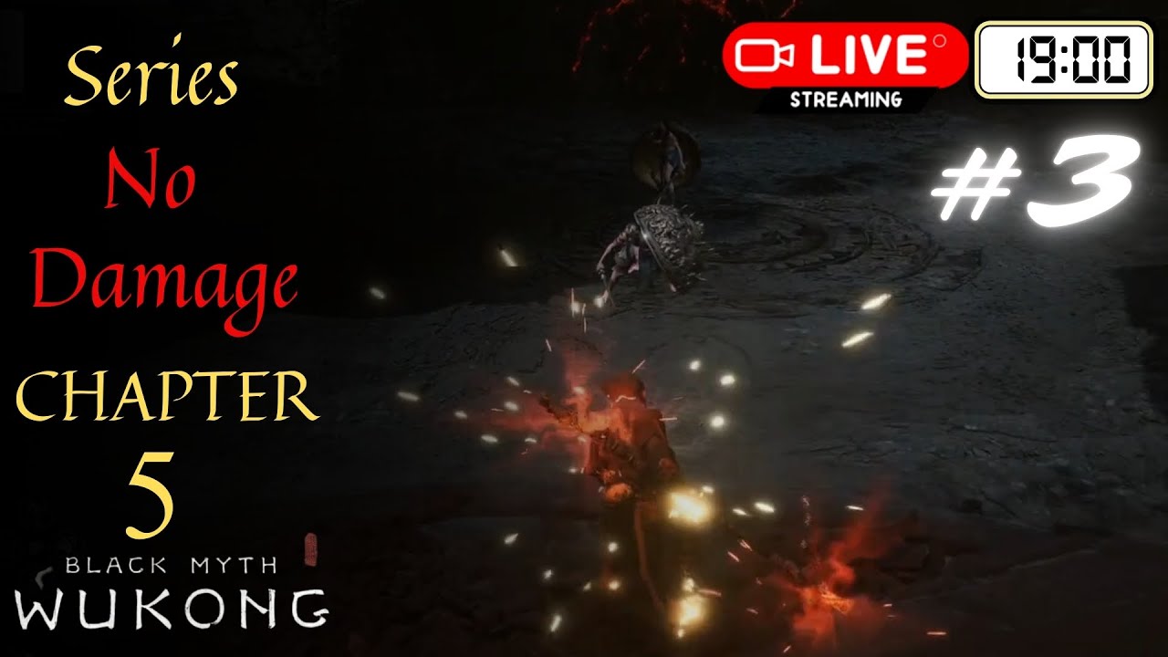 NO DAMAGE ALL Boss | Cấm Tự Pháp | Black Myth: Wukong Chapter 5 #3