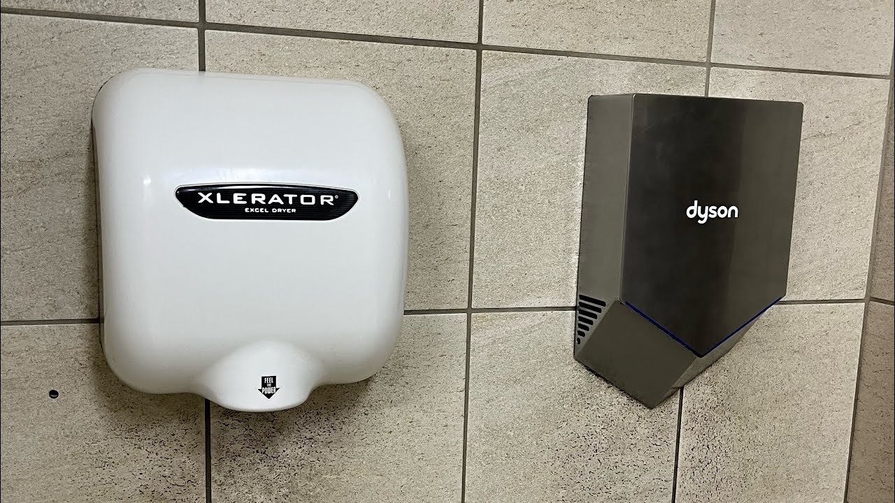 Excel Dryer Xlerator & Dyson Airblade V | I75 Southbound Ohio Welcome Center | Bowling Green,OH
