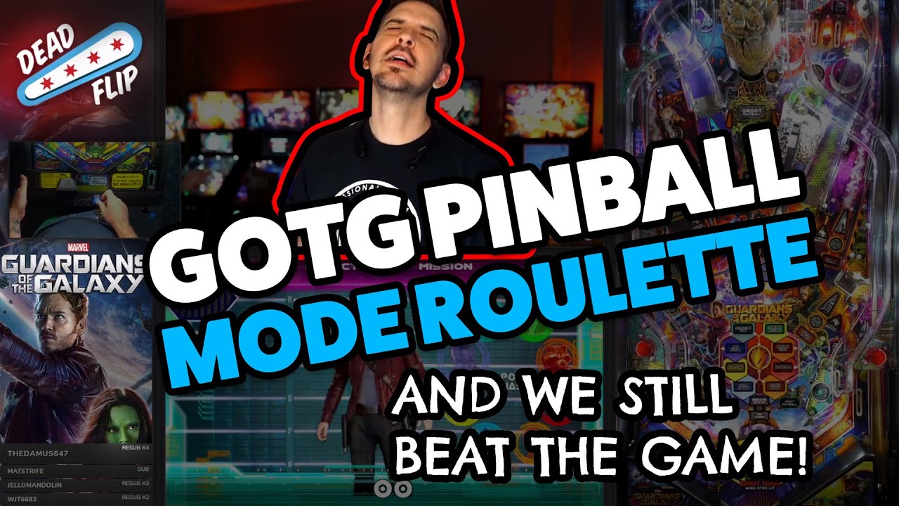 Guardians of the Galaxy Pinball Roulette!