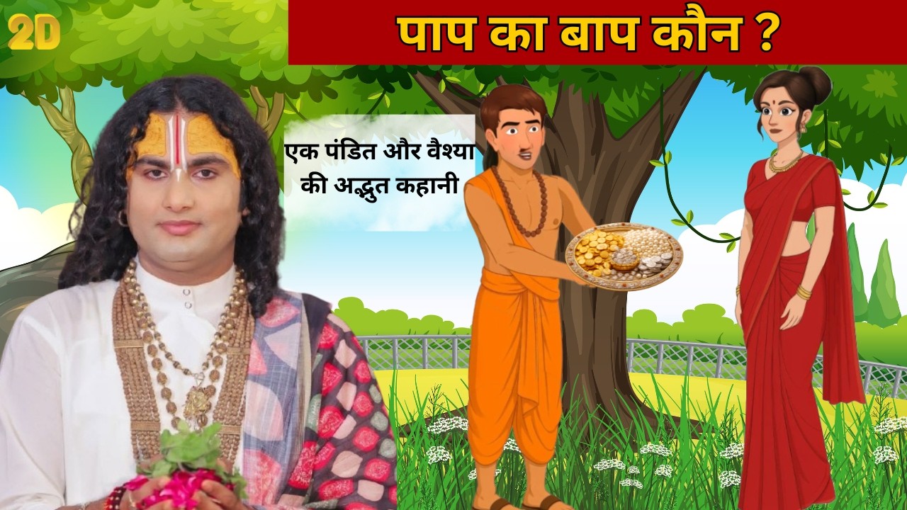 पाप का बाप कौन है? श्री अनिरुद्धाचार्य जी महाराज | Bhagwat Katha | 2d Story