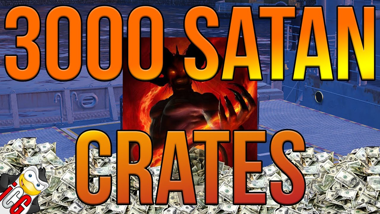 3000 BIG Crates OPENING - SATAN Crate Science