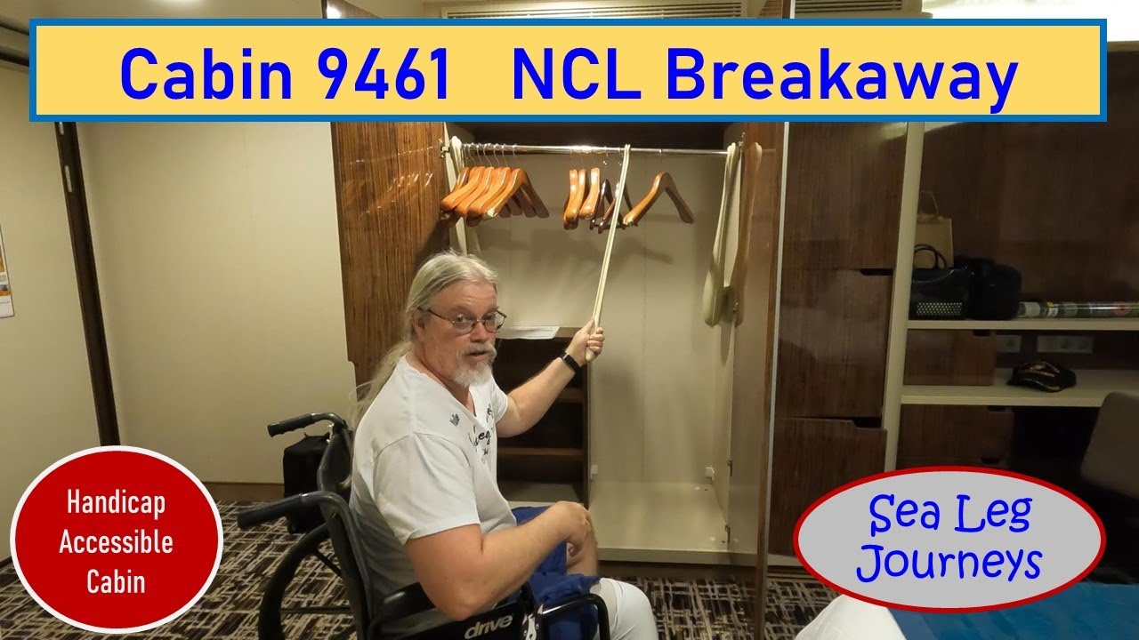 Norwegian Breakaway Cabin 9461 Tour/ Accessible Interior
