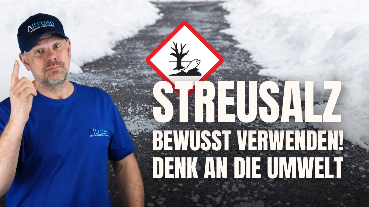 STREUSALZ vs. AUFTAUSALZ ❄️ Der WICHTIGE Unterschied, den fast ALLE &uuml;bersehen!